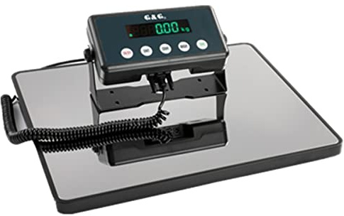G&G PSB-B Paketwaage Plattformwaagen 100kg/5g LED mit Netzteil oder Batteriebetrieb