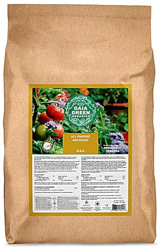 GAIA GREEN All Purpose Soil Supplement for Resilient Crop Growth Ideal for Household Plants, Urban Gardens, Lawns, and Greenhouses, 10 Kilos