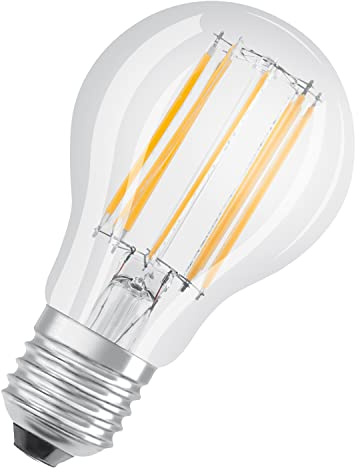 Osram Lampe LED dimmable Superstar avec un rendu des couleurs particulièrement élevé (CRI90), E27-base, Aspect filament,Blanc chaud (2700K), 1521 Lumen,Remplacement de 100W-Ampoules 1-Pack