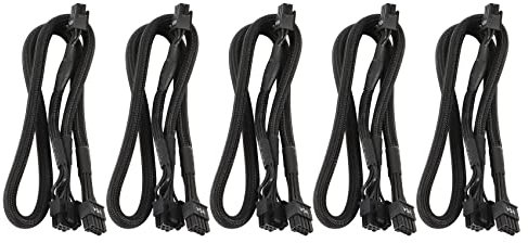 Niniang 5X - Cable de alimentación PCIE VGA 8 doble 8 6 para Supernova G2 G3 G5 P2 T2 GS G + 650750850 1000