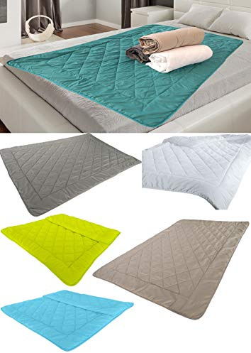 MB Warenhandel24 Leichtsteppbett Sommer Steppbett ca. 135x200 cm leichte Sommerdecke Kochfest 95° für Camping heiße Sommertage, Uni Farbe ohne Bezug verwendbar (2 Stück Beige, ca. 135x200 cm)