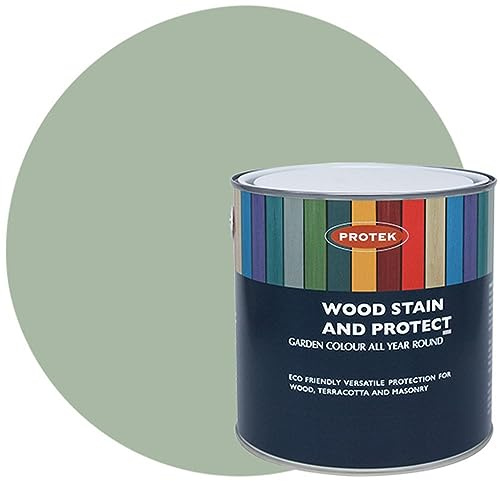 Protek Wood Stain & Protector Green Oat 2.5 litres