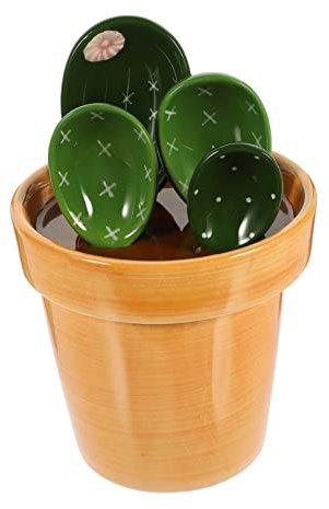 CIYODO Dosatore Per Cactus 5 Pezzi Utensile Da Cucina Misurino Per Ingredienti Da Forno Misurino Per Sale Salvaspazio Preciso
