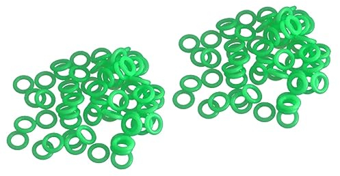 BESPORTBLE 2 Sets Zeltheringe Nachtzelt Campingbeleuchtung Für Zelte Fluoreszierende Zeltringe Robustes Zeltzubehör 200 Stück * 2