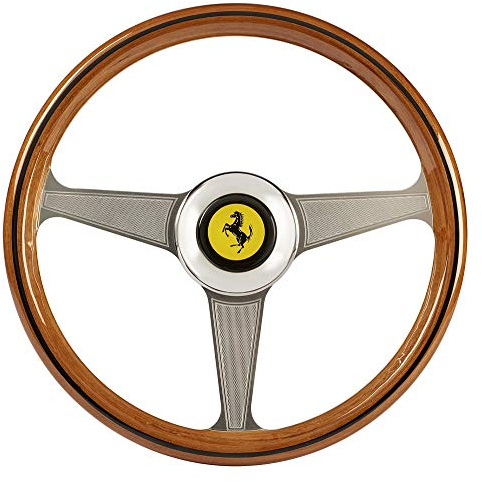 Thrustmaster Ferrari 250 GTO - Volant de course à collectionner avec un design en bois authentique pour PC