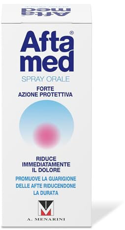 Aftamed Spray indicato per Afte, Stomatiti Aftose, Lesioni del cavo orale - Flacone da 20ml
