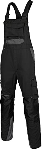 KÜBLER Workwear | KÜBLER INNOVATIQ Arbeitslatzhose | schwarz/anthrazit | Größe 50