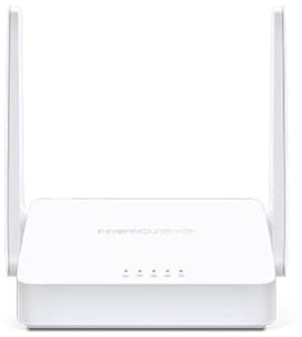 Mercusys MW300D - Router inalámbrico Ethernet (2,4 GHz) 4G, Color Blanco
