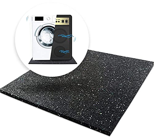 etm Antivibrationsmatte 62,5 x 1000 x 0,5 cm - Gummimatte - Unterlage für Waschmaschine - zuschneidbare Schallschutzmatte, Schwingungsdämpfer, Rubber Mat, Dämmmatte, Waschmaschinenunterlage