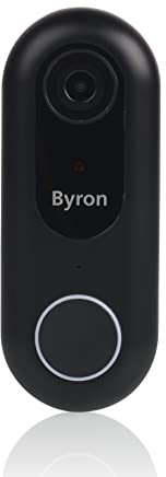 Byron DSD-28119 Kabelgebundene Video-Türklingel mit WLAN - Full HD 1080p Kamera - 8-24 Volt Eingang