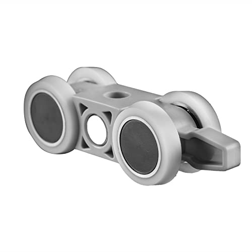 Decoranddecor T-Slide Heavy Duty Sliding Door Track Kit - Smooth Silent Glide System - Suits for 20mm-60mm Door Thickness - (Additional Door Pack)