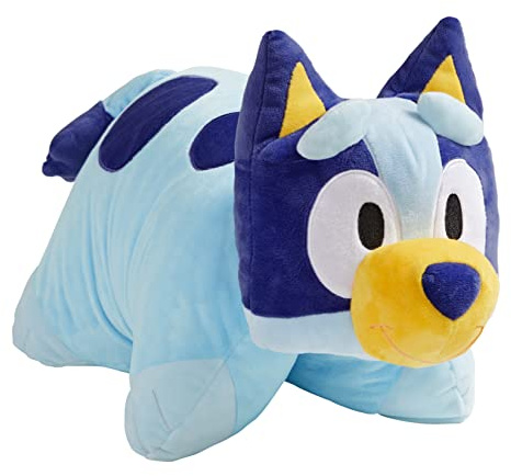 Pillow Pets 16 inch Bluey, BBC Studios Stuffed Animal Plush Toy Gift for Kids