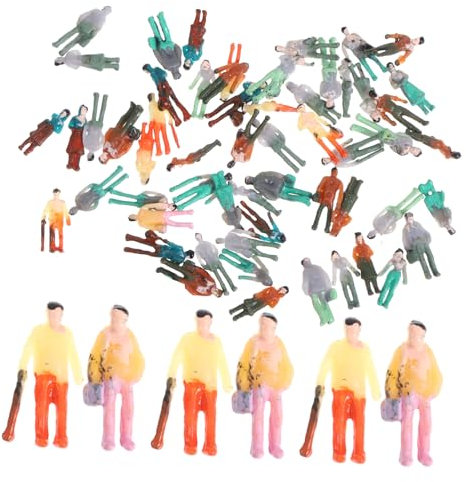 STOBOK 200 STK plastiktisch Plastic stylingo stylingbã¼rsten garnische verkleidung tatsächl miniaturfiguren plasure caakg sammeltassen Modell Sandkasten Schimmel Marionette Statue