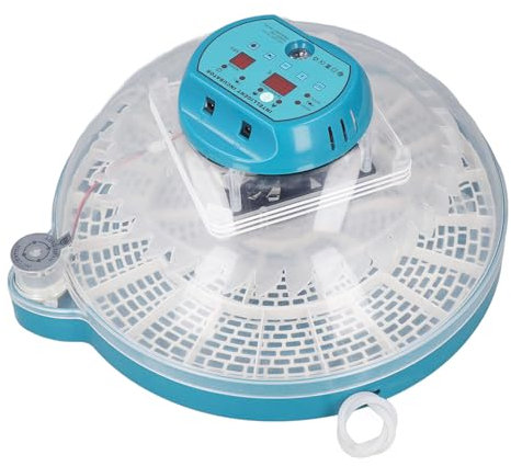 Pssopp Brutmaschine für 30 Eier, Automatische Geflügelbrutmaschine, Brutmaschine für Geflügel, Eier, mit Automatischer Thermostatsteuerung für Hühner, Gänse, Enten (Doppelte Kraft)