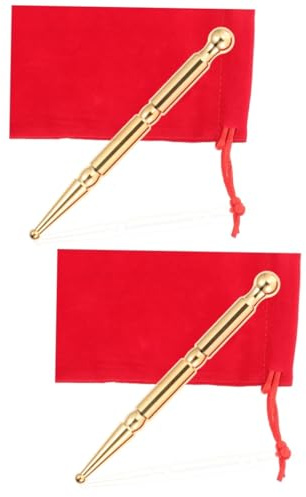 Didiseaon 2 Palos De Masaje Prácticos Para Reflexología Herramientas De Masaje De Puntos Gatillo Para Aliviar Musculares.