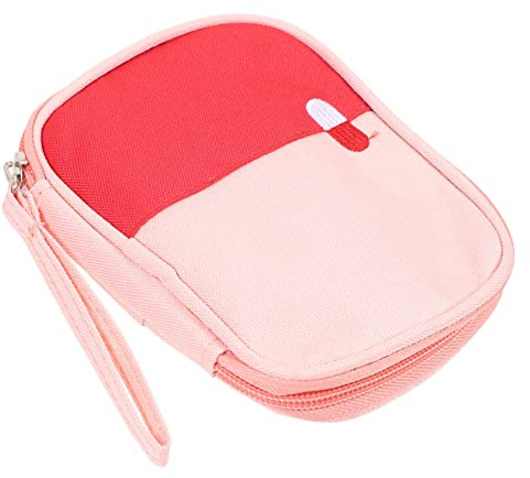 TOVINANNA Tragbare Kleiner Erste Hilfe Tasche Klein Oxford Gewebe Wasserabweisend Reise Notfall Medikamentenbeutel für Outdoor Schule Büro