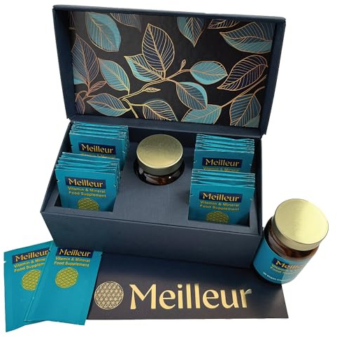 Meilleur Multivitamin + Mineral Supplement for Men & Women – Premium, Bioavailable Vitamins + Minerals are Essential for Your Health, Energy + Appearance. Your 'All-in-One' Best Value Solution.