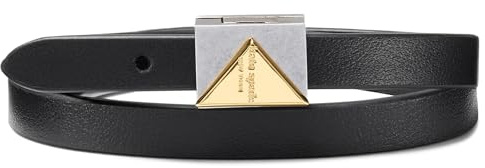 Kate Spade New York Womens Deco Wrap Bracelet Black/Silver Gold One Size