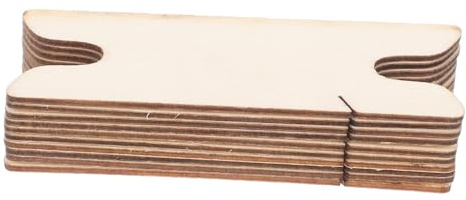 LOLIPPYY 10 Stück Holz Webschiffchen Kompaktes Webrahmen Zubehör Für Tapisserie Schal Gürtel Weben Vielseitige Handwerksnadel Für DIY Arbeiten Und Handgefertigte Stoffarbeiten