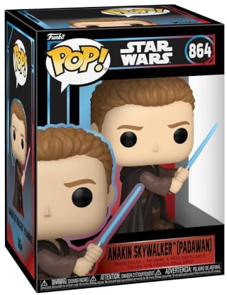 Funko POP! Star Wars - Padawan Anakin | Official Merch - Collectable Vinyl Figurine for Shelf Display - Birthday Gift Idea for Fans and Collectors