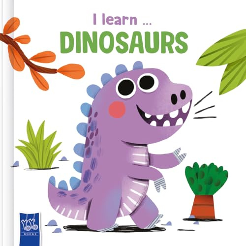 1 book + 3 Magnetic level-up jigsaws: Dinosaurs