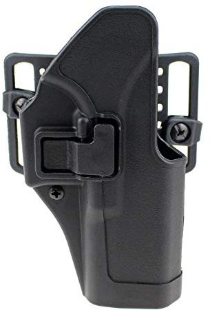 Gexgune Taktische rechte Hand CQC Pistole Holster militärische Concealment Taille Gürtel Loop Paddle Holster für G17 19 22 23 31