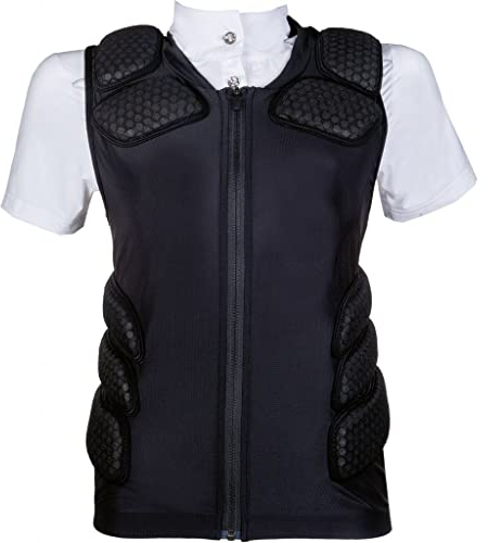 HKM Shelter Sicherheitsweste 9100 Schwarz XL=185-195 cm Körpergröße