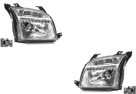 Johns, Scheinwerfer Satz passend für Ford Fusion Scheinwerfer 08/02-09/05 H4 Set links & rechts