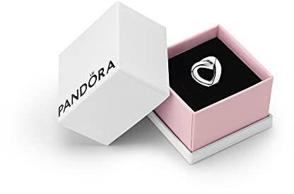 Pandora Moments Women's Sterling Silver Knotted Heart Bracelet Charm, With Gift Box