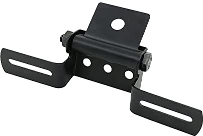 MASO Motorbike Number Plate Motorcycle License Plate Holder Motorcycle Retro License Plate Bracket Black, Folding License Plate Holder, Motorbike Number Plate Holders