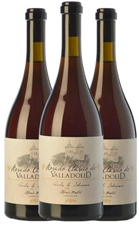 Maestro Tejero Clásico Valladolid Parcela Sobrecasa Cigales 75 cl Vino rosado (Caja de 3 Botellas de 75 cl)
