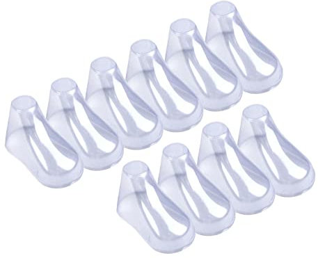 F Fityle 10x camilla transparente para zapatos de bebé, vitrina profesional, portátil, duradera, práctica, soporte para botas, pantalla moldeadora para, Los 9CM