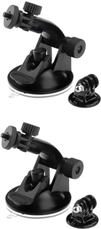 SHERCHPRY 4 Stück Kamerastativständer Stativ für Videokamera Kameras für Auto schwenkbar Auto Stehen drehgelenk für Sportkamera Adapter Saugnapf Halterung