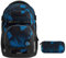 coocazoo PORTER Schulrucksack-Set 2tlg inkl. Schlamperbox (Electric Ice)