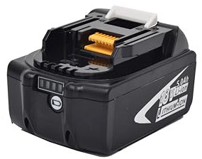 Sostituzione da 5,0 Ah per batteria Makita da 18V BL1860 BL1820 BL1830B BL1840B BL1850 BL1815 BL1835 Batteria agli ioni di litio LXT400 con indicatore LED per tutti gli elettroutensili Makita da 18V