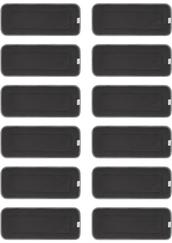 babygoal Insertos de pañales de tela grandes, 12 piezas para niños pequeños, forros reutilizables de 5 capas para pañales de tela babygoal grandes, 12ZZTN-B