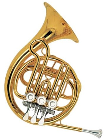 Waldhorn Musikinstrumente Professionelle Anfänger Goldlack Ton F Taste Rotary Post Horn