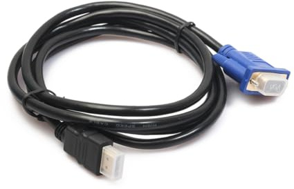 KICHOUSE Adaptateur Moniteur Vga vers USB Câble 1,8 m Compatible Lecteurs DVD Et Récepteurs A/v