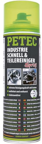 PETEC Industrie-, Schnell- & Teilereiniger Spray, 500 ml 71750