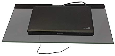 picturehangingdirect.co.uk GLASS FLOATING SHELF FIREPLACE MANTEL MANTLE BEAM WALL SHELVES SHELF (Glass Size 30X150CM)