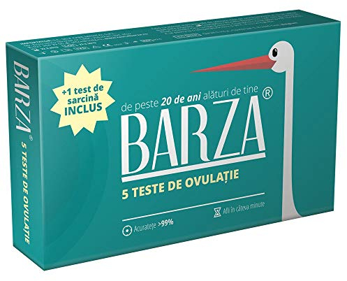 Prueba de ovulación Barza, 5 tiras, Biotech Atlantic USA