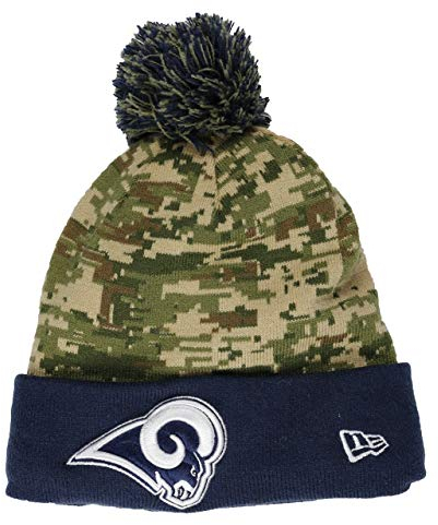 New Era Los Angeles Rams NFL Digi Camo Beanie - One-Size