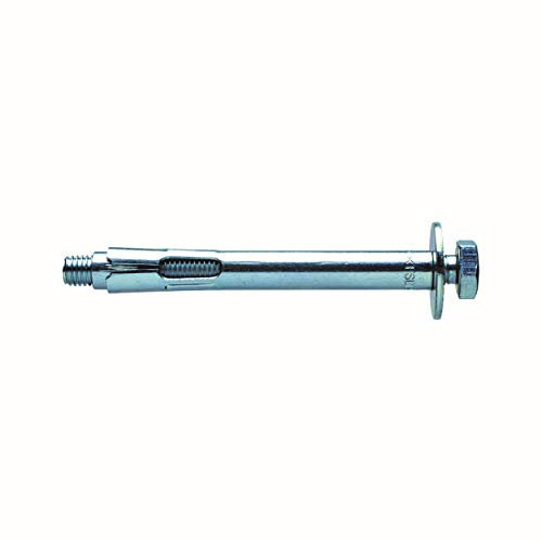 Fischer FSA 523925 Ankerbolzen M6, Messing, Silber, Sechskant, Rechtsgewinde, Klasse 8.8, 1.0 mm, 6 mm, 8 mm, Befestigungsanker