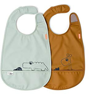 Bib W/Velcro 2-Pack Deer Friends