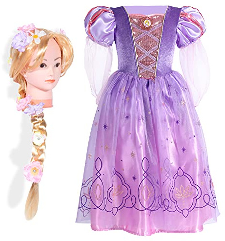 Sincere Party Mädchen Deluxe Prinzessin Fancy Kleid mit Accessoires