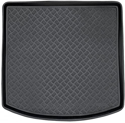 SMK Kofferraum schutzmatte Kofferraummatte passt für Volkswagen Touran I 2010-2015 Strapazierfähige Kofferraummatte für alle Jahreszeiten, die vor Schmutz und Dreck schützt