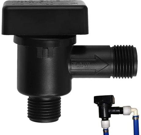Wohnmobil-Abwasser-Rückschlagventil – Spülventil für Wohnmobil-Abwassersystem, Vakuum-Rückschlagventil, schwarzes Tankventil, auslaufsicheres Anti-Siphonventil, Rückflussverhinderer für schwarzen