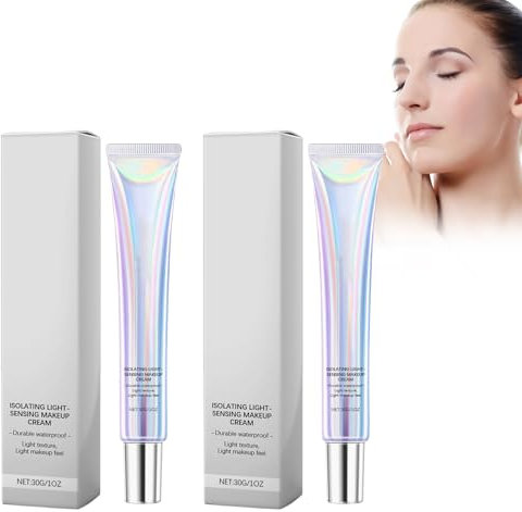 Bploar Crema Gel Base per Pori Primer Idratante, Morbido E Delicato Isola I Pori E Idrata, Primer Leggero per Un Trucco Naturale E Impeccabile