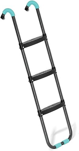 LwsCUiH Trampolines de Loisirs Échelle de Trampoline extérieure échelle de Trampoline Amovible marches épaisses antidérapantes(2steps)
