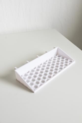 Schraubendreherhalter für IKEA SKADIS – Werkzeughalter mit Wabenmuster (Weiß)